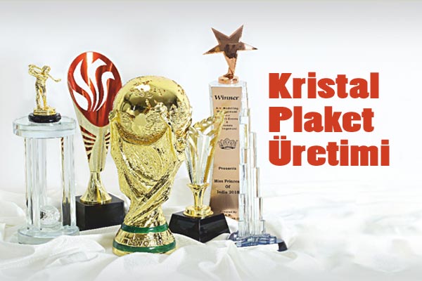  Kristal Plaket Üretimi 